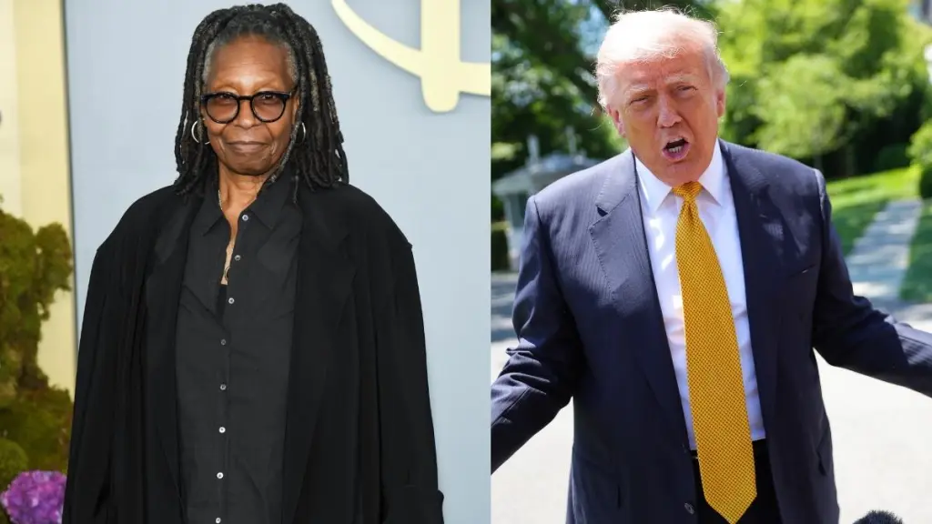 Whoopi Goldberg Almost Swears at Donald Trump's AI Posting Binge