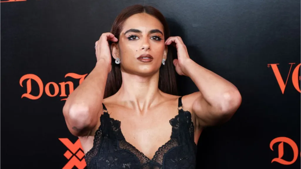 Begona Vargas Strikes Sizzling Pose in Strapless Mini Dress for Ice Cream Ad