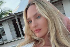 Candice Swanepoel's Steamy Bikini Pose Goes Harder Than Expected