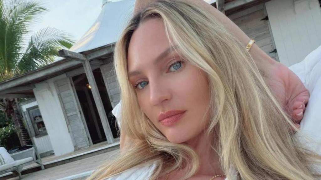 Candice Swanepoel's Steamy Bikini Pose Goes Harder Than Expected