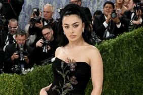 Charli XCX's Lacy Bra Gets Fully Exposed Under Unbuttoned Blazer