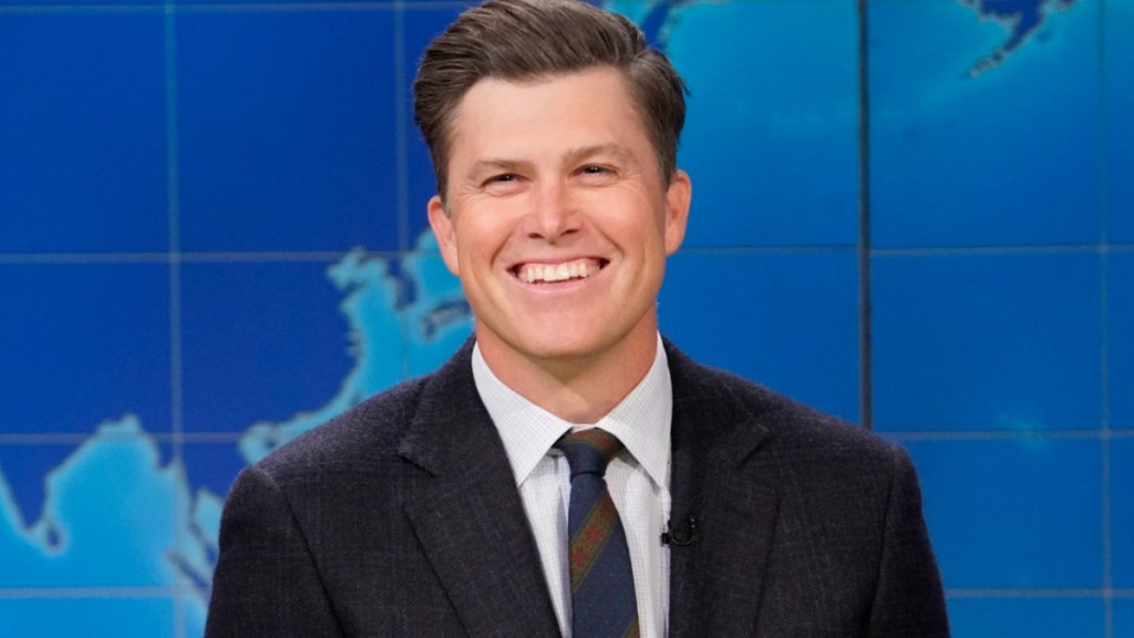 Colin Jost’s ‘Famous’ Hair Narrowly Survives SNL Stunt