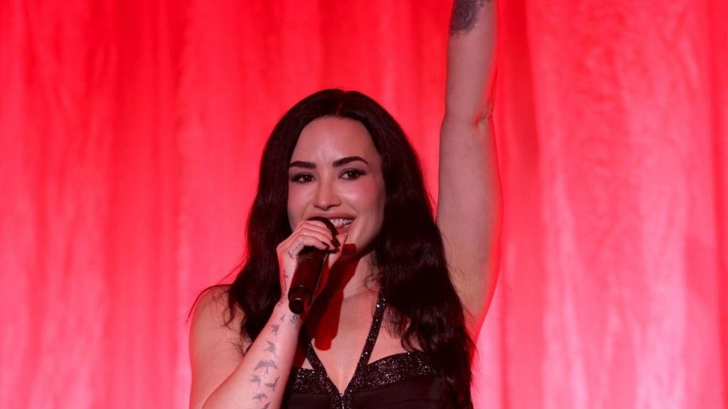 Demi Lovato’s Naked Illusion Bodysuit Does Its Job a Little Too Well