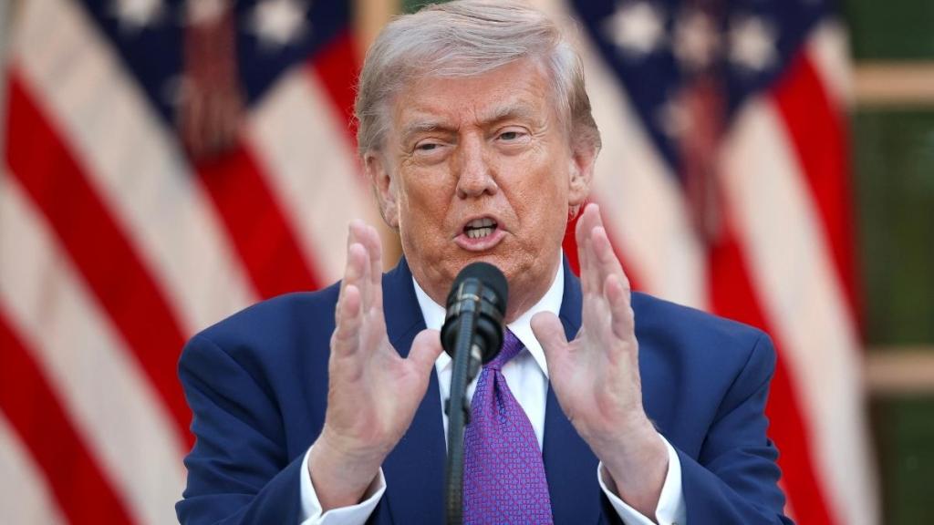 Donald Trump Posts AI Image of Attacking Iranian Boats
