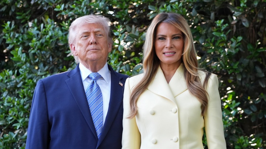 Donald Trump Melania Trump Chinese