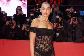 Dua Lipa's Fully See-Through GCDS Micro Minidress Is Lacy Goodness
