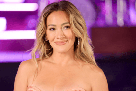 Hilary Duff Swaps Swimsuit for Strapless Top That Barely Holds On