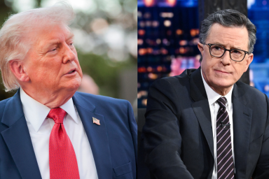 Donald Trump Says Stephen Colbert 'Was Like a Dead Person'
