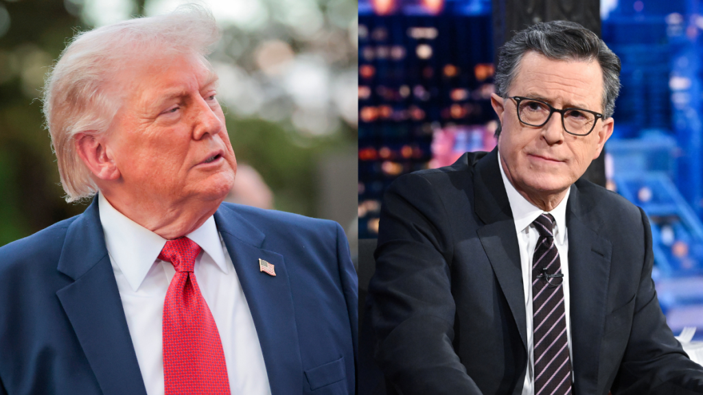 Donald Trump Says Stephen Colbert 'Was Like a Dead Person'