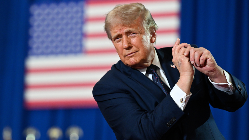Late-Night Donald Trump Posts Include Eyebrow-Raising Claim About His Looks