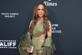 Jennifer Lopez’s Airy Dress Is Held up in Places With Nothing but Chains