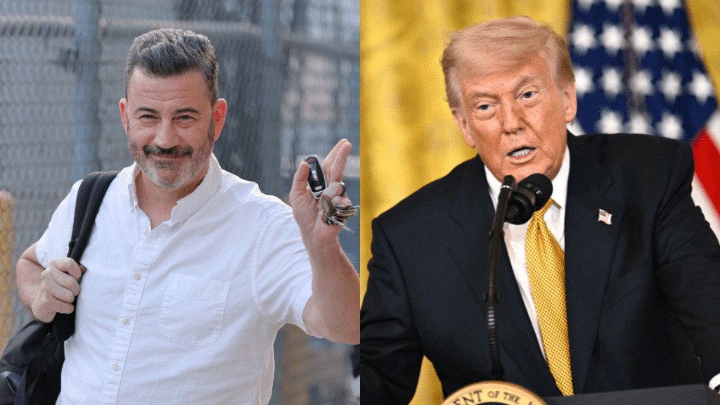 ‘He’s Bad at It’: Jimmy Kimmel Compares Donald Trump’s Talks With Iran to Sex