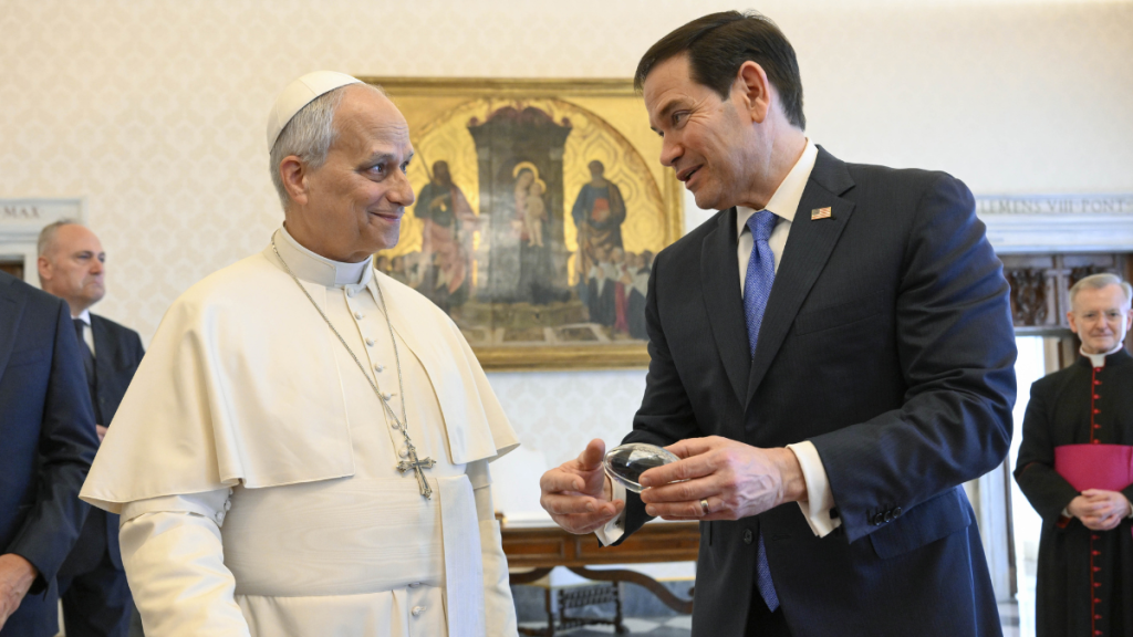 Jimmy Kimmel Mocks Marco Rubio's Meet With Pope Leo