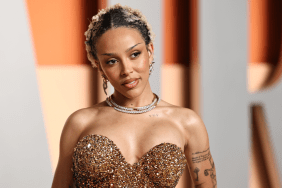 Doja Cat Busts Out of Plunging Harness Top That’s Boldly NSFW
