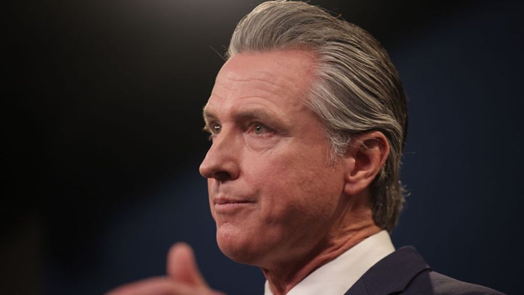 Gavin Newsom Says Donald Trump 'Lied' About Fighting for People