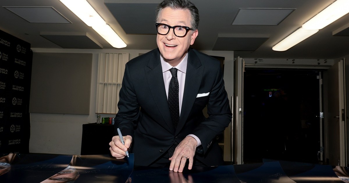 Stephen Colbert Recalls ‘One of the Most Terrifying Moments’ on Late ...