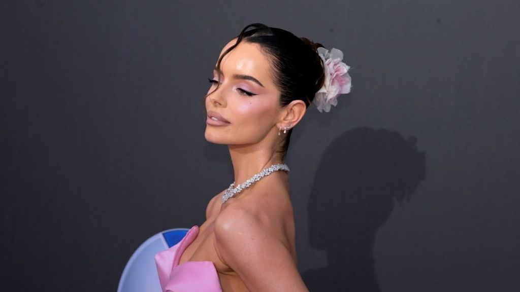 Maura Higgins Bares Her Back in Seriously Plunging Gown at Cannes