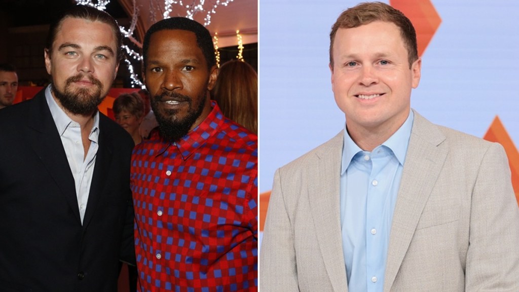 LEONARDO DICAPRIO jamie foxx spencer pratt