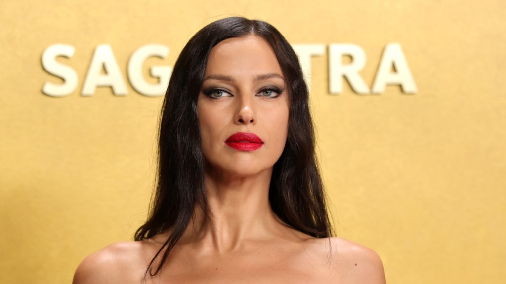 Irina Shayk Completely Bares Her Legs in a Sheer Bodysuit That Leaves Little Hidden