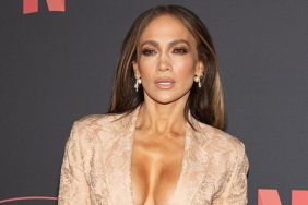Jennifer Lopez's Plunging Dress Dips Dangerously Low & Is Held up by Strings