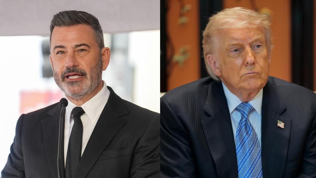 Jimmy Kimmel, Donald Trump