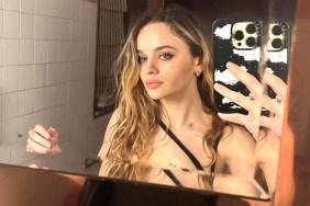 Joey King Stuns in Chic, Leg-Baring Brown Mini Skirt