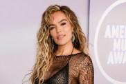 Karol G Wears a Sheer Bralette That’s Doing the Bare Minimum