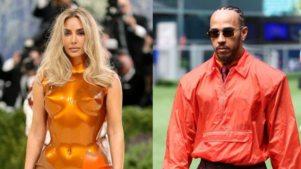 Kim Kardashian, Lewis Hamilton (2)