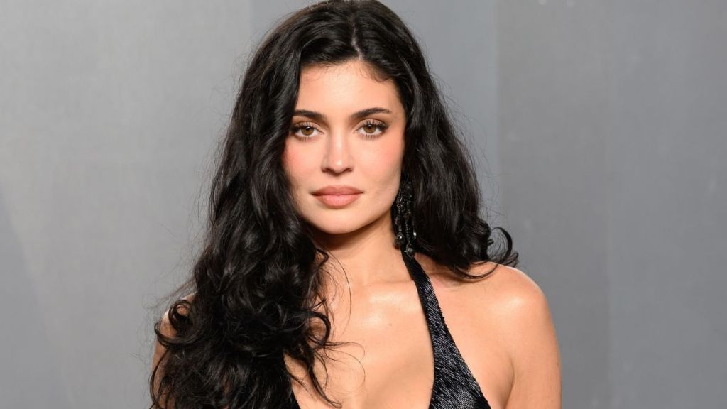 Kylie Jenner Shows off Major Cleavage in a Corset That Barely Holds Together