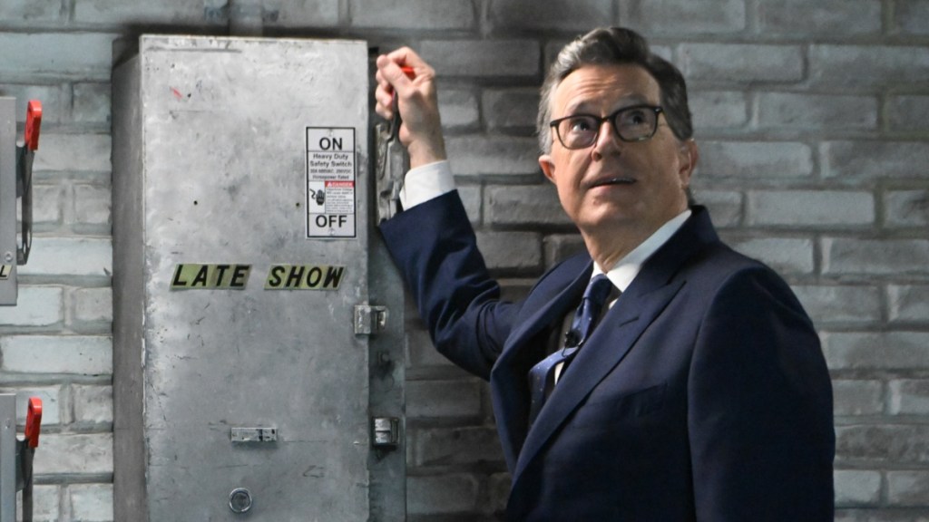 Late Show canceled Stephen Colbert