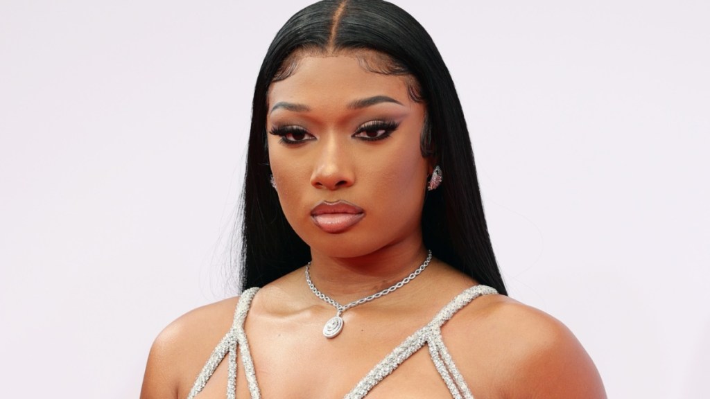 Megan Thee Stallion Packs Major Curves Into a Skin-Tight Bodysuit With a Dangerous Cut-Out