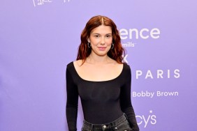 Millie Bobby Brown low-cut bikini curves
