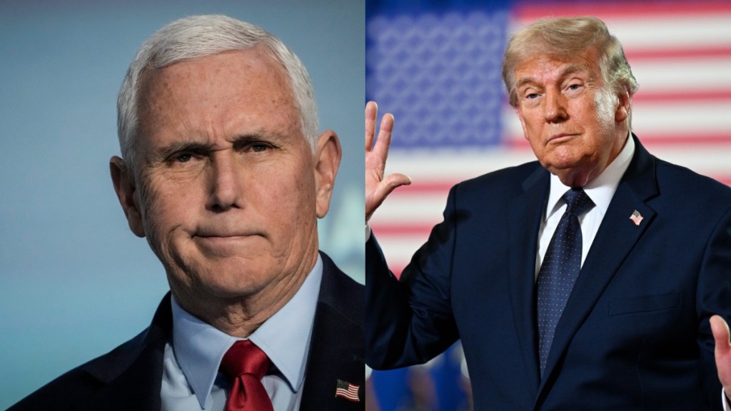 Mike Pence Delivered One of His Sharpest Criticisms of Donald Trump Yet