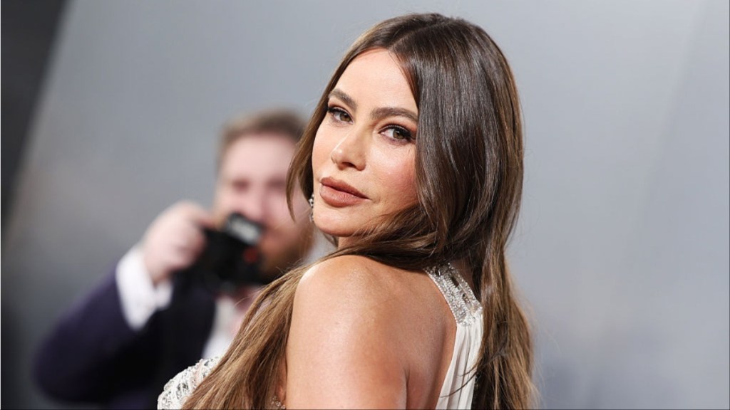 Sofia Vergara's Fully Sheer Low-Cut Corset Is Lacy Goodness for AGT
