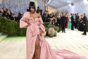 Angel Reese's Cleavage-Baring Dress Features a Thigh-High Slit