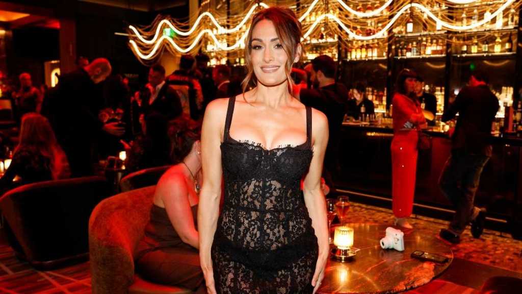 Nikki Bella Shows off More Than Just Curves in Racy Top