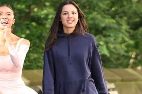 Olivia Rodrigo Spotted in Teeny Tiny Skirt That Nearly Hid Under Her Top