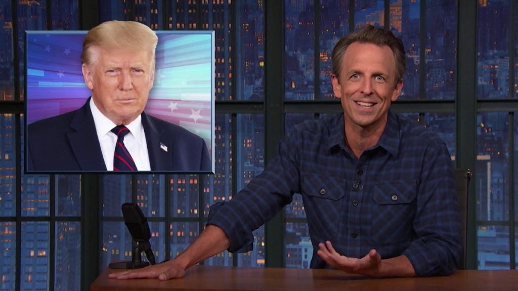 Seth Meyers Drop 3-Word Question for Donald Trump Supporters
