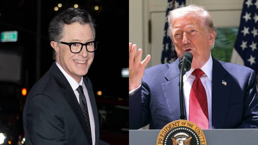 Stephen Colbert Didn't Let Donald Trump Overshadow His Last Talk Show