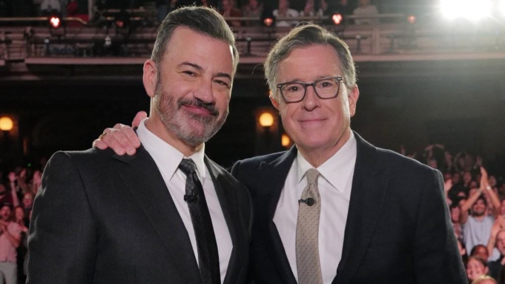 Jimmy Kimmel Urges People To Stop Watching CBS After Stephen Colbert’s Finale