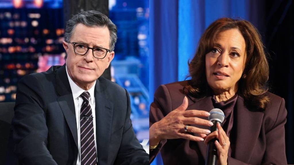 Stephen Colbert, Kamala Harris