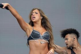 Tate McRae’s Animal Print Bikini Top Is Enough To Heat Things Up