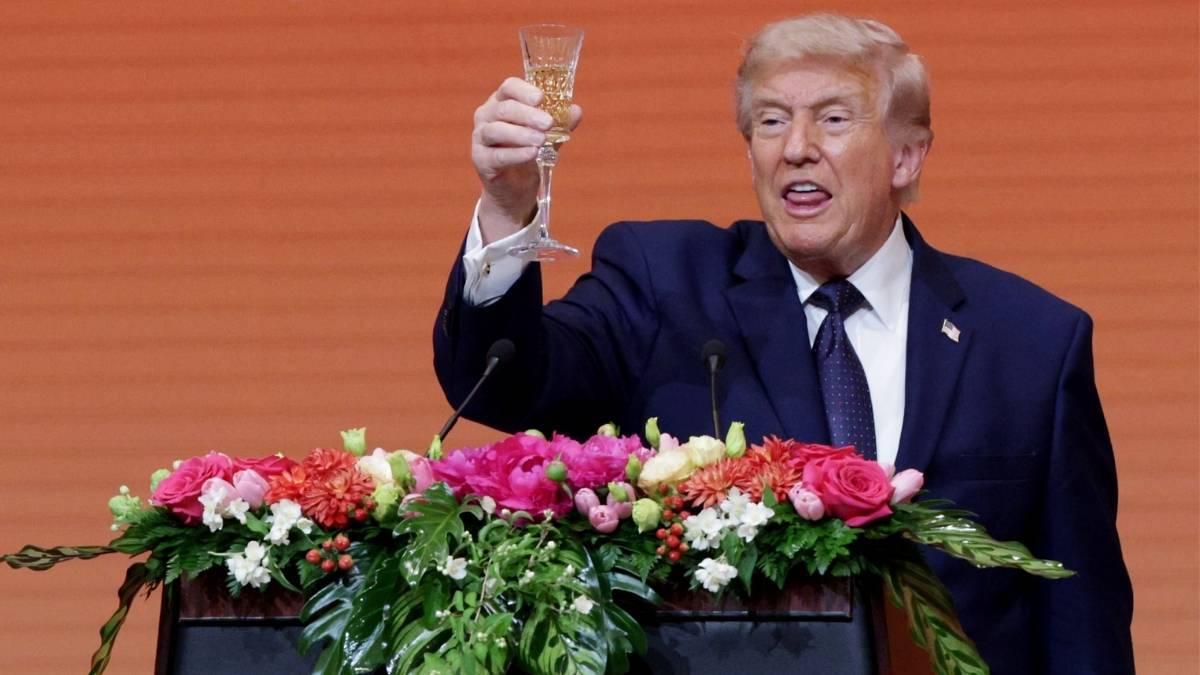 'Does Donald Trump Drink Alcohol?' Trends After Viral State Dinner ...