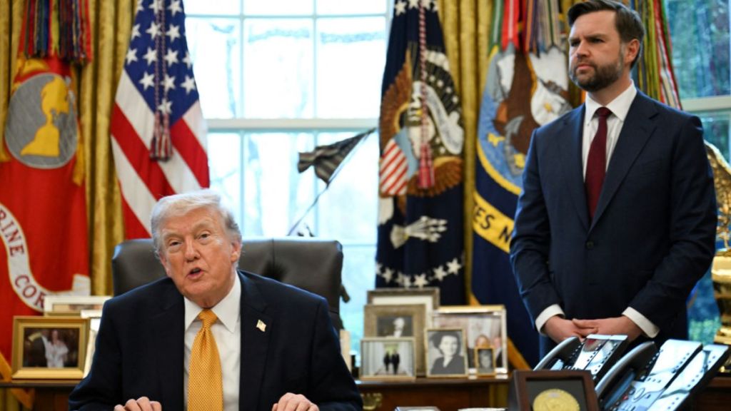 Donald Trump Says Secret Service Grabbed JD Vance ‘Like a Little Boy ...