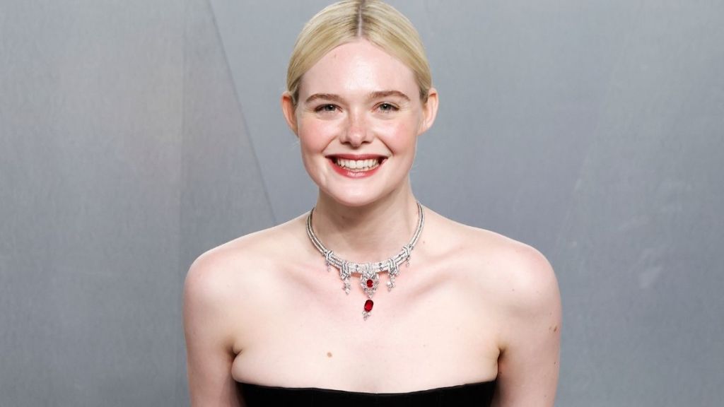Elle Fanning’s Fully Sheer Bodysuit Exposes Daring Bikini Look