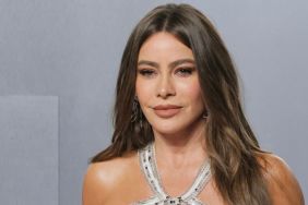 Sofia Vergara Turns up the Heat in Plunging Dress Held up by 2 Thin Straps