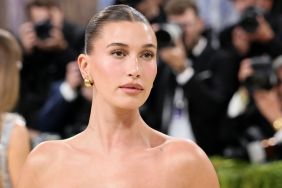 Hailey Bieber Cheekily Tucks Rhode Product Into Her Daring Bikini