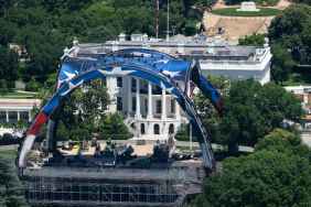 Donald Trump’s UFC Arena Looms Over the White House in Newly Released Picture