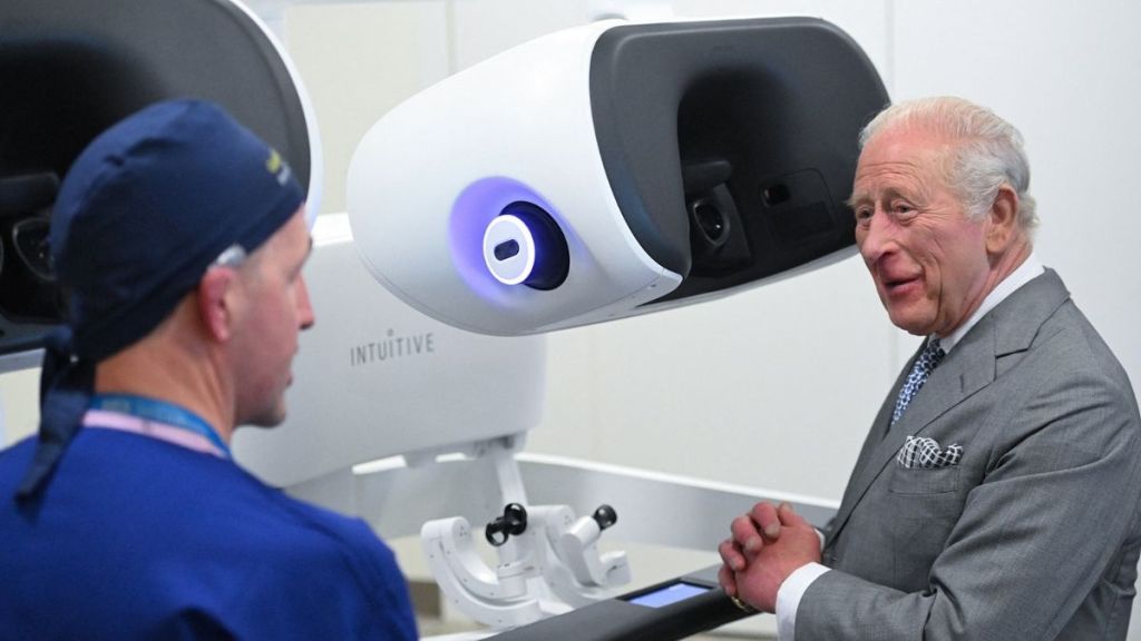 King Charles Relates to Patient During Cancer Hospital Visit