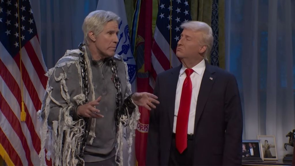 SNL Cold Open: Will Ferrell's Jeffrey Epstein Has a Message for Donald Trump